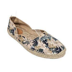 RAG & BONE Georgie Cotton Botanical Espadrilles 40
